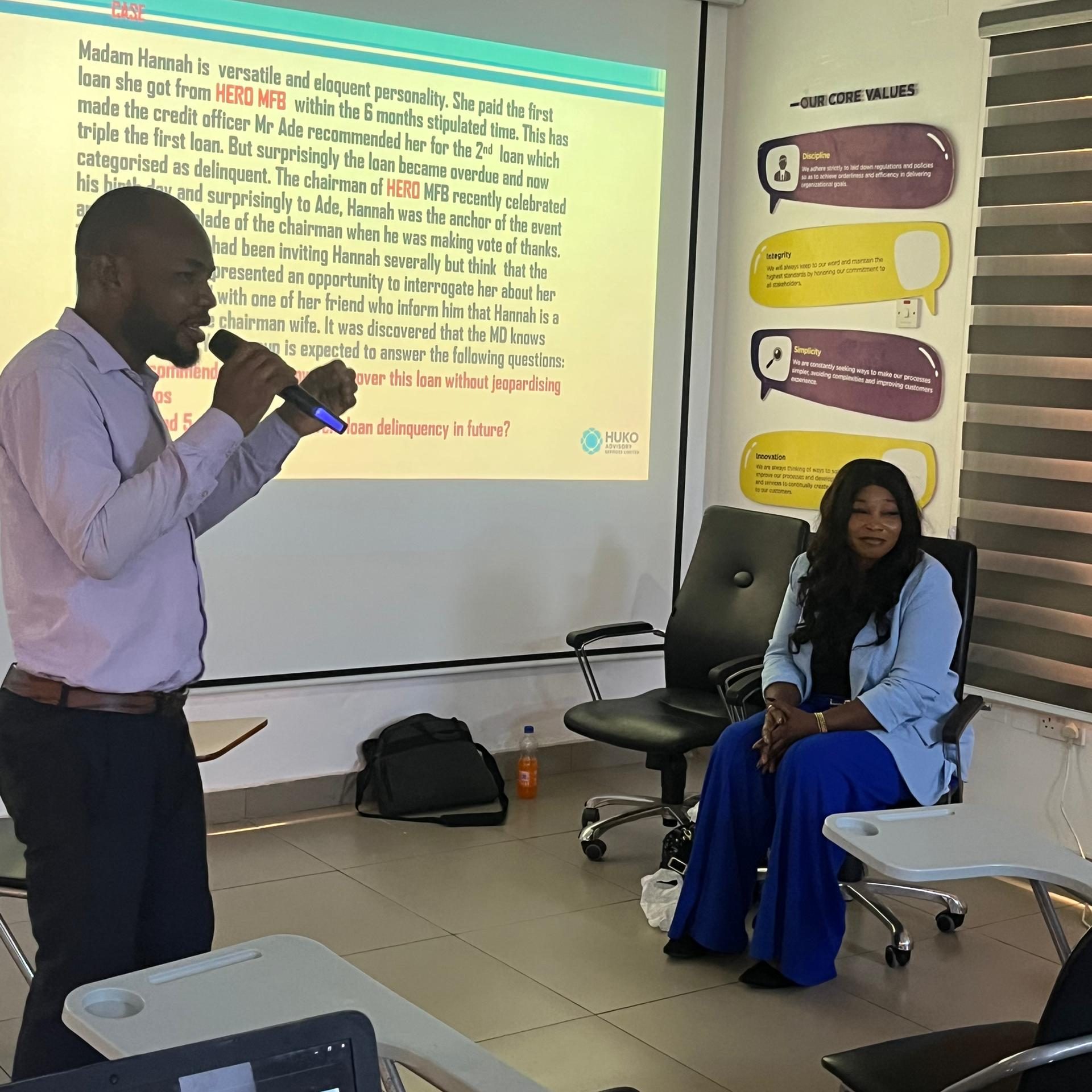 Huko Advisory Delivers Another Impactful Training on Strategies for Effective Loan Recovery Workshop for Microfinance Management Team - Huko Advisory Services